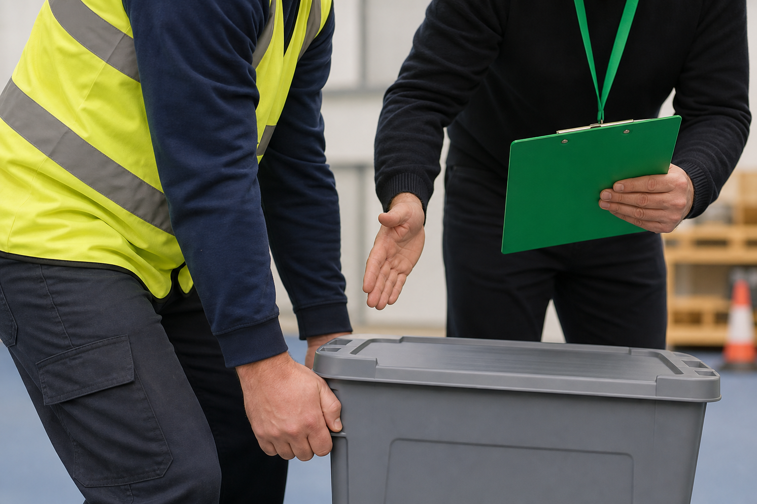 Manual handling practical training session Ireland